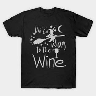 witch way to the wine T-Shirt